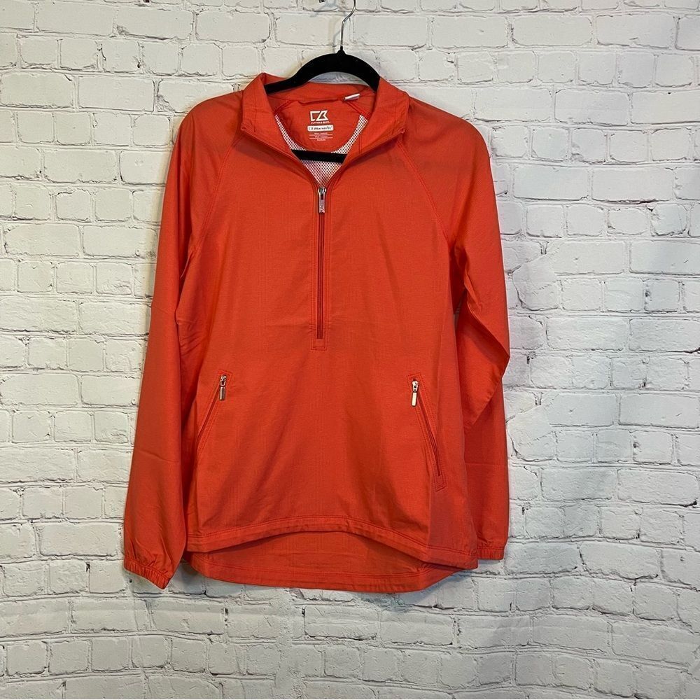 Cutter & Buck WeatherTec Breathable Lightweight Jacket salmon size small